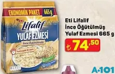 ETİ LİFALİF İNCE ÖĞÜTÜLMÜŞ YULAF EZMESİ 685 G